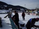 Erik+Baardsgaard+og+%D8ystein+Nilsen+pakker+sammen+etter+pr%F8vetur+rundt+Val+di+Fiemme+stadion+p%E5+l%F8rdag+f%F8r+Marcialonga.%0D%0A